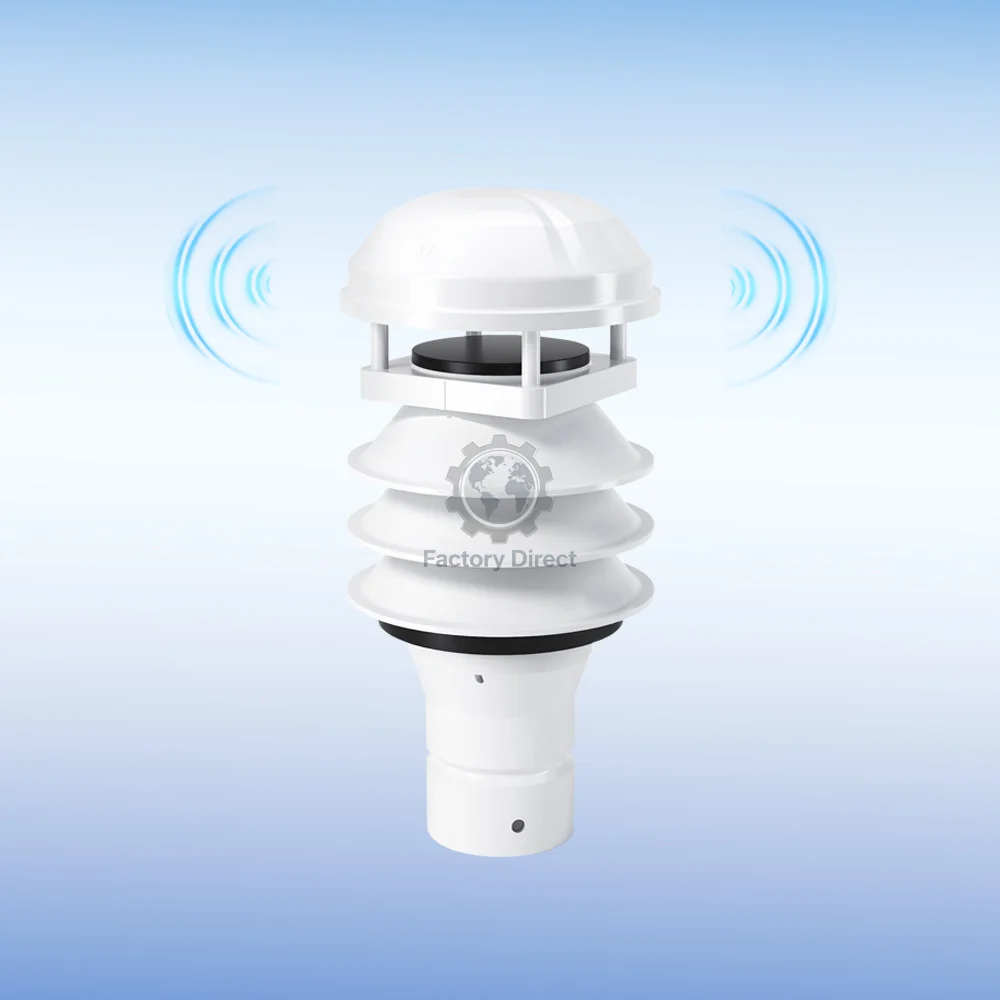Rika RK900-12 12 in 1 High Performance Mini 5 7 9 All in One Ultrasonic Wind Speed and Direction Sesnor Compact Weather Station