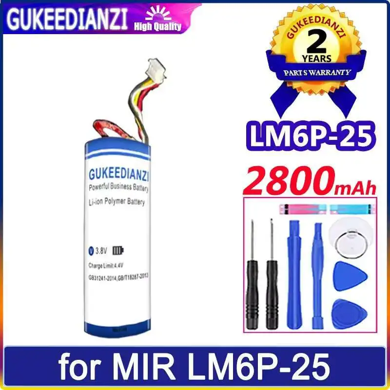 

Thermal Imaging Device Battery 2800Mah Good Low-Temperature Performance For Mir LM6P-25