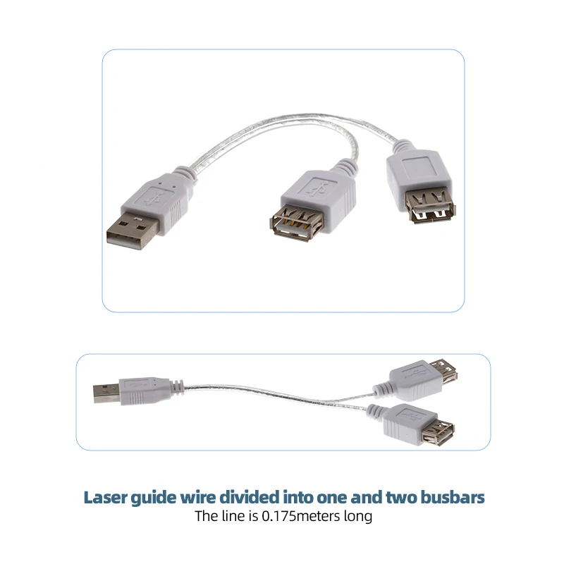 Intermediate frequency light wave rehabilitation therapy device laser guide wire laser separator USB one to two female