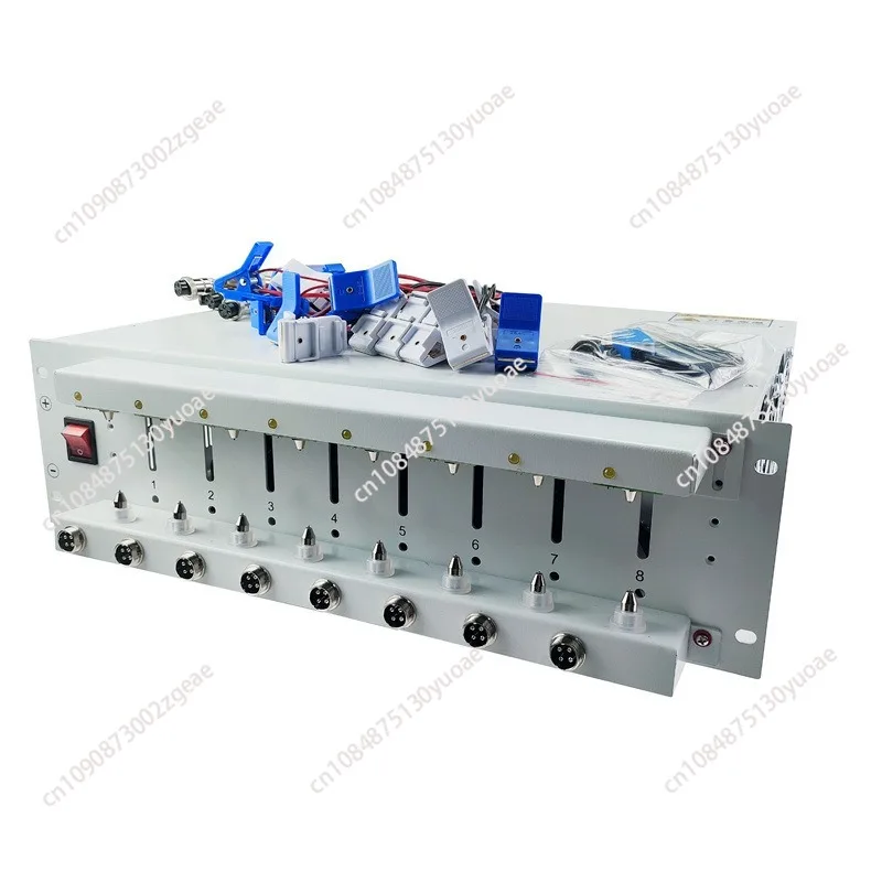 Lithium Battery Capacity Tester, 10A Cycle Aging Test, 8 Channel, 18650, Charge and Discharge, EBC-X, New