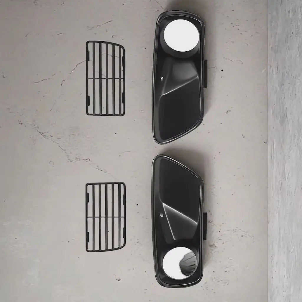 

Набор из 4 шт., высококачественная решетка индикатора бампера, нижний воздухозаборник для EURO Spec VW MK3 Golf GTI VR6