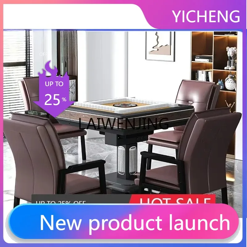 LYY new mahjong machine automatic household folding dining table dual-purpose