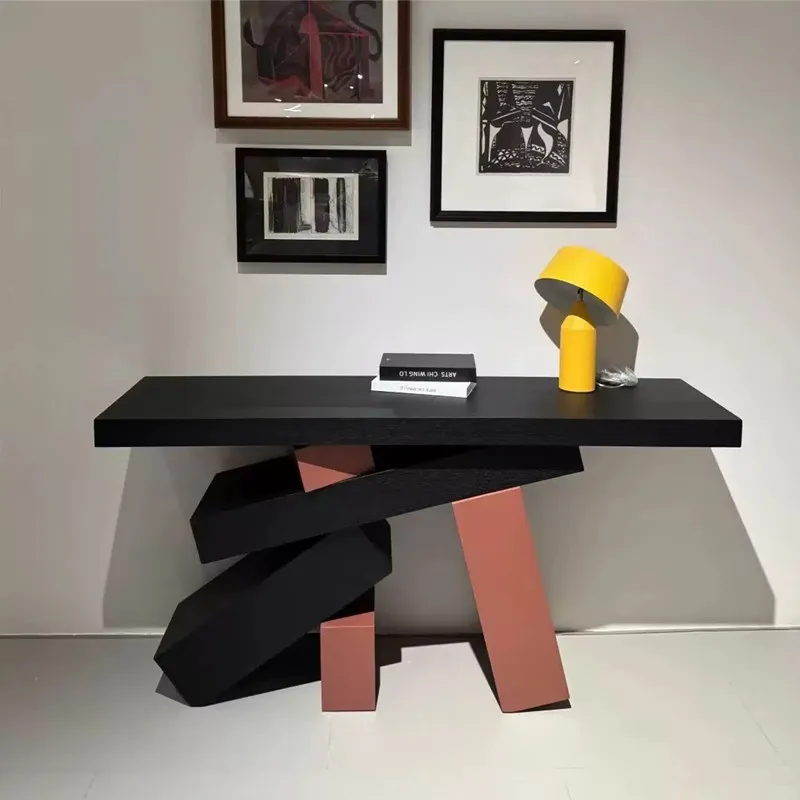 

Unique Creative Aesthetic Console Table Delicacy Simple Table Living Room Glamour Tisch Wohnzimmer Living Room Furniture