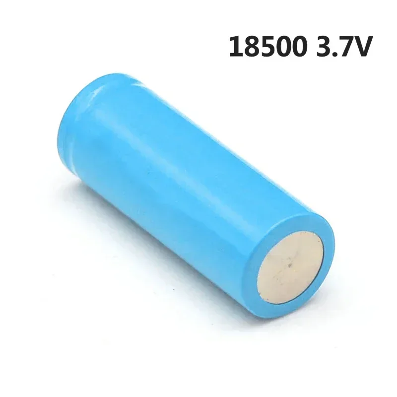 100% Original 18500 3.7V 1500mAh Lithium Ion Rechargeable Battery Used for 18500 Flashlight, Remote Control Battery