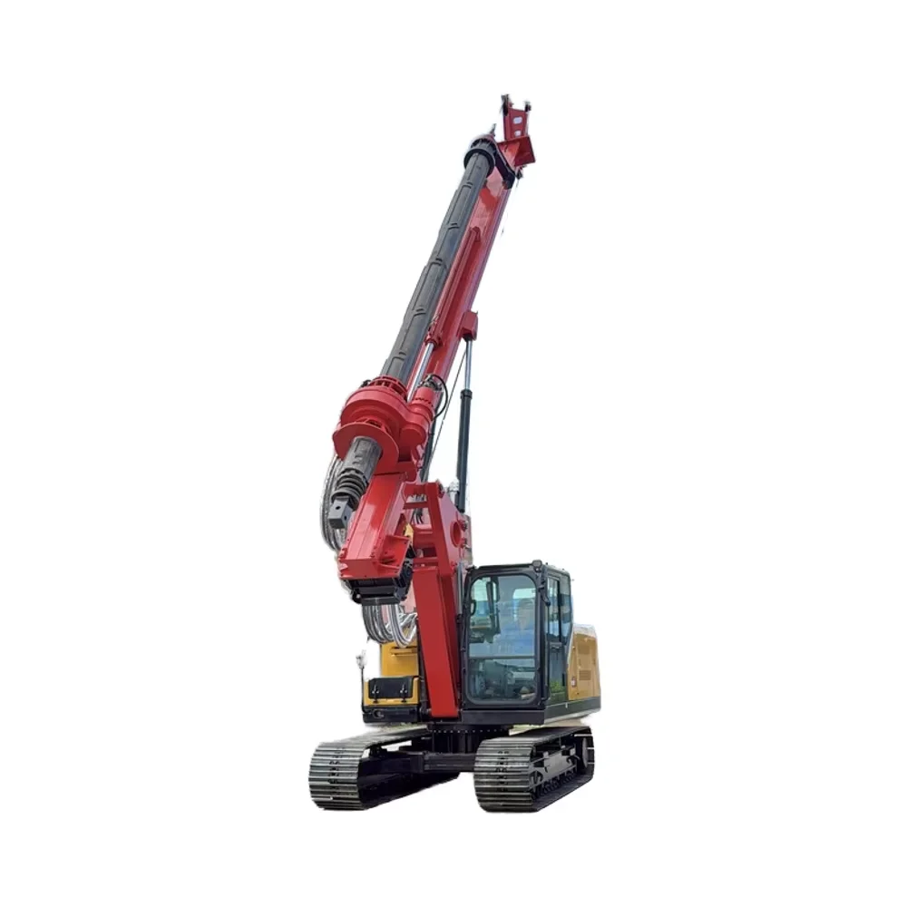 

30m Depth -Converted Rotary Drilling Rig with PLC & Gear | Hydraulic Pile Driver 1 Year Warranty