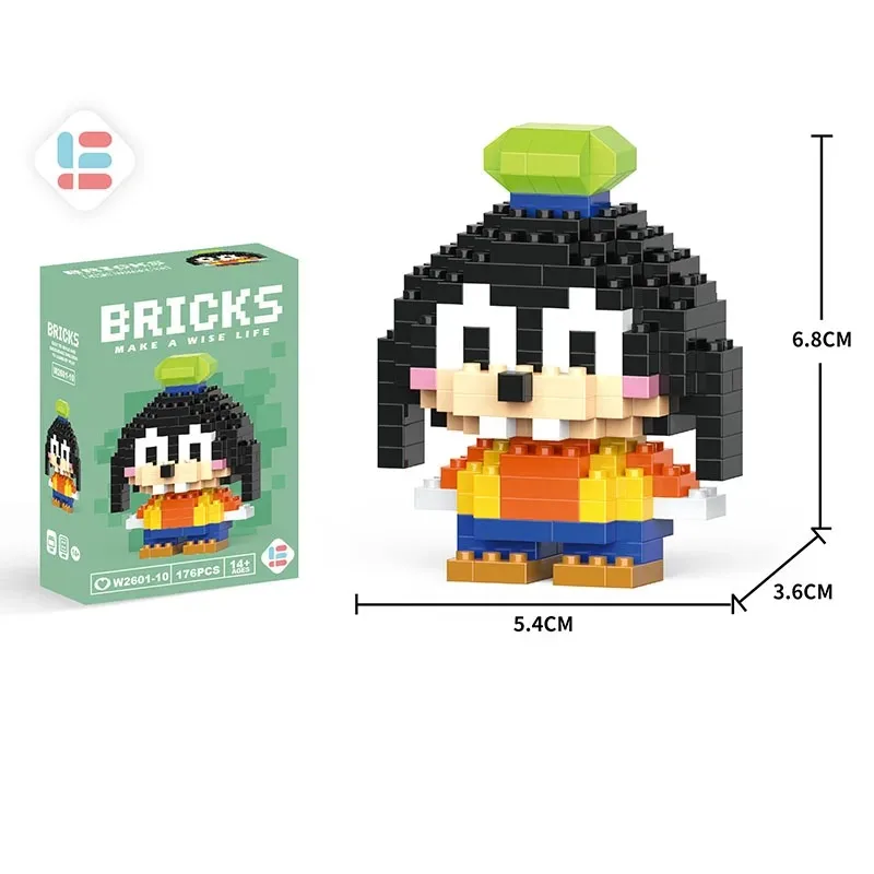 Sanrio Kuromi, Hello Kitty, Bausteine, Disney, Mickey Mouse Club, Anime-Modell, Bausteine, Spielzeug für Kinder, Geschenke. – Detail 4