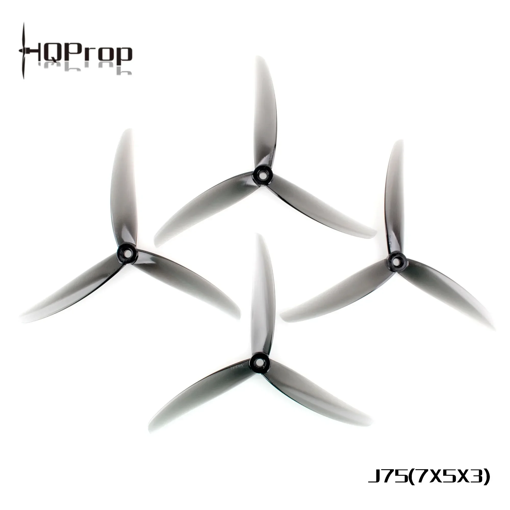 6Pairs(6CW+6CCW) HQPROP J75 7X5X3 7050 3-Blade PC Propeller