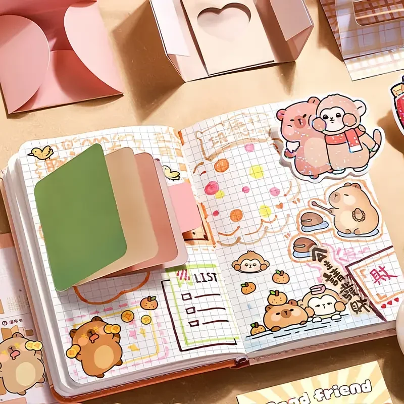 

A Charming Girl's Diary Set - Complete Stationery Collection Including Diaries Calendars Gift Sets Cute School Supplies Office