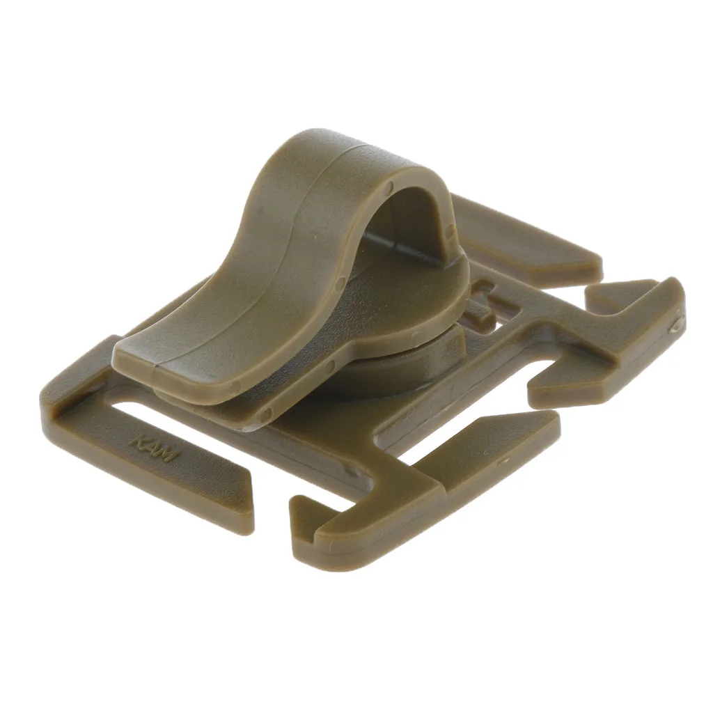 Molle Hydration Tube Clips Water Tube Clip, Replacement Holder Clip for Cycling