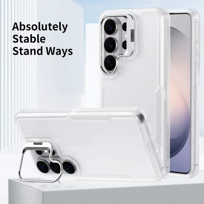 

for iphone 17 Pro Max Clear with Metal Camera Heavy Duty Drop Protection Full Body Rugged Shockproof/Dust Proof Triple Layer