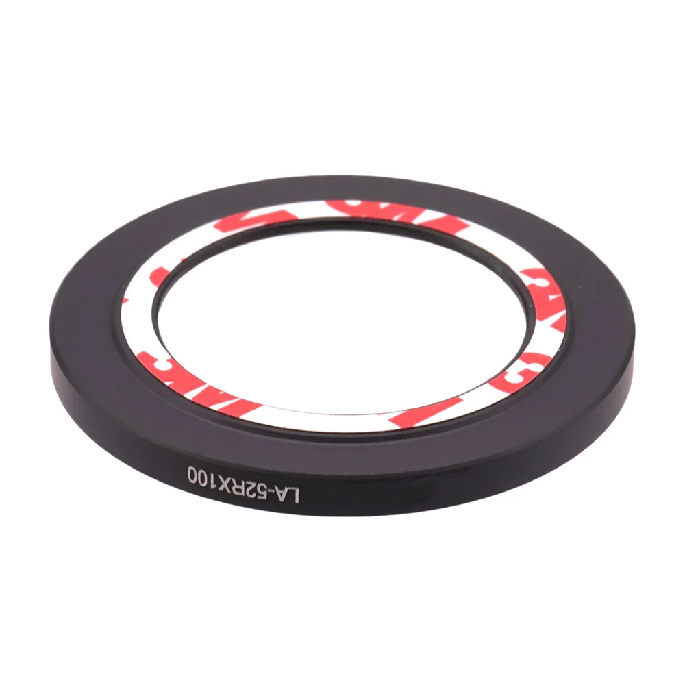 52mm Filter Adapter Ring for Sony Cyber-shot DSC-RX100 II III IV V VA LA-52RX100 Compatible UV CPL ND Lens Cap