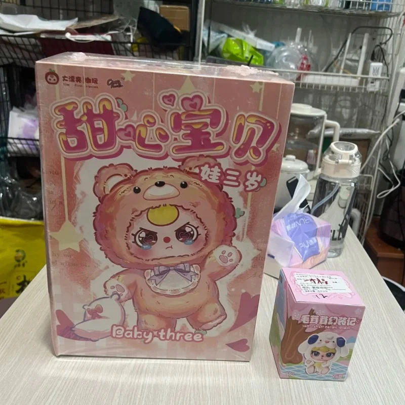 สินค้าขายดี BABY 3 Sweethear Series ฟิกเกอร์อนิเมะแบบสุ่ม ของเล่นสุดฮิต ตุ๊กตาน่ารัก ของสะสม 38 แบบ ของเล่นตั้งโต๊ะ ของขวัญเทศกาล