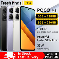 【World Premiere】POCO M6 Smartphone Global Version NFC MediaTek Helio G91-Ultra 6.79\