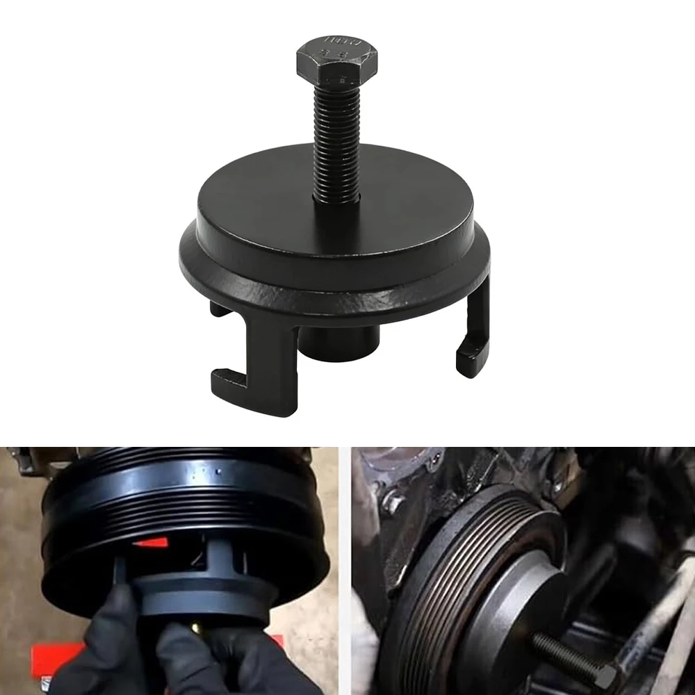 

25264 Harmonic Balancer Puller Crank Pulley Puller For GM Dodge Jeep Chrysler Remove Harmonic Balancers without Tapped Holes