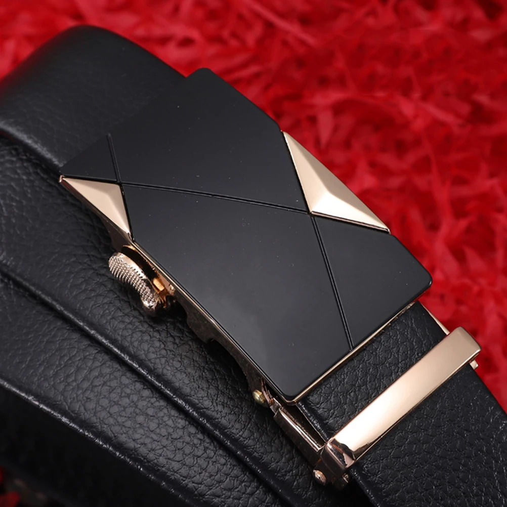 

Stylish Men Belt Buckle 602 Gold Exquisite Detail Comfortable Wear Retro Style Costume Accessory
