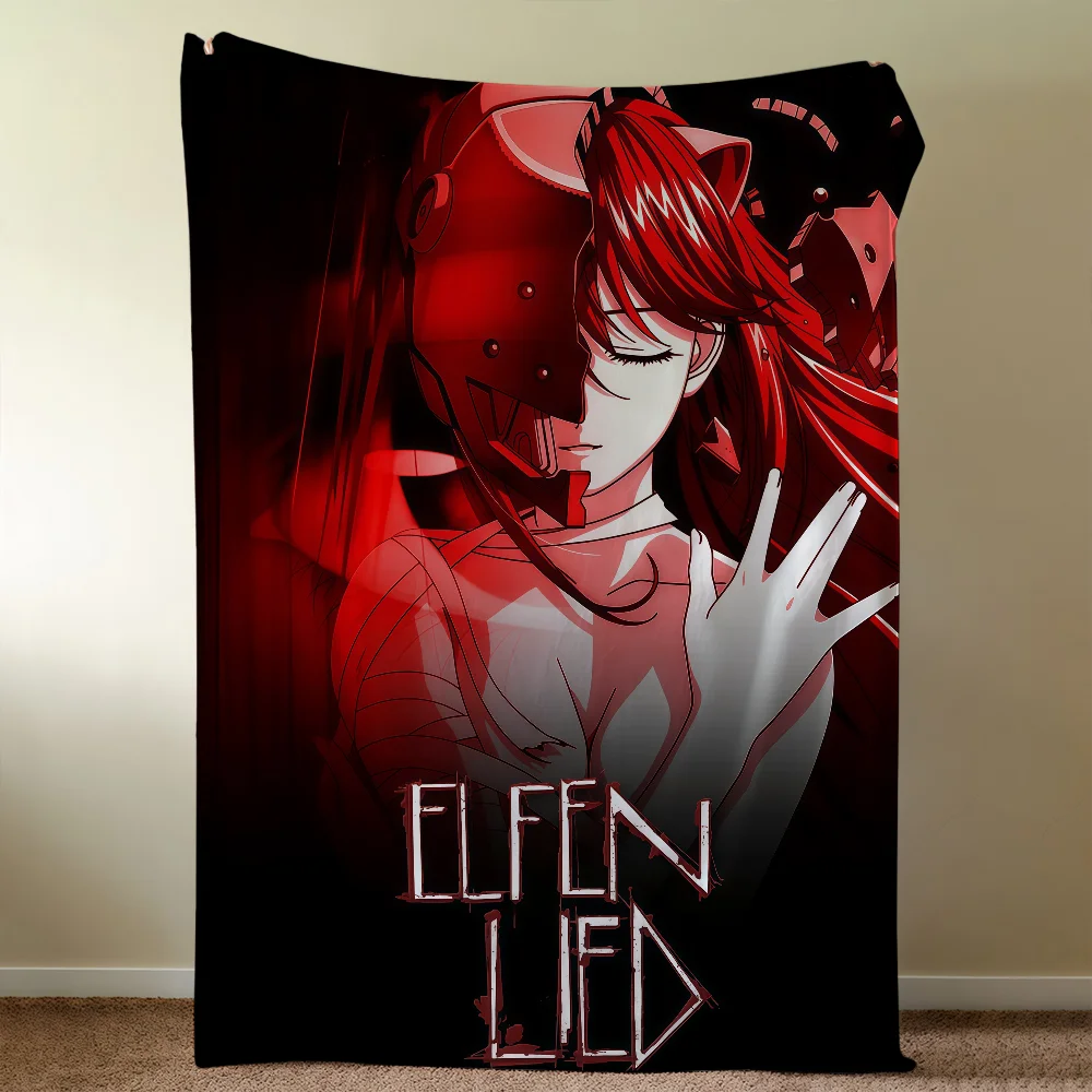 ANIME E-ElfenS L-LiedS Blanket Throw Super Cosy Plush Living Room Sofa Couch Childish Birthday Gifts