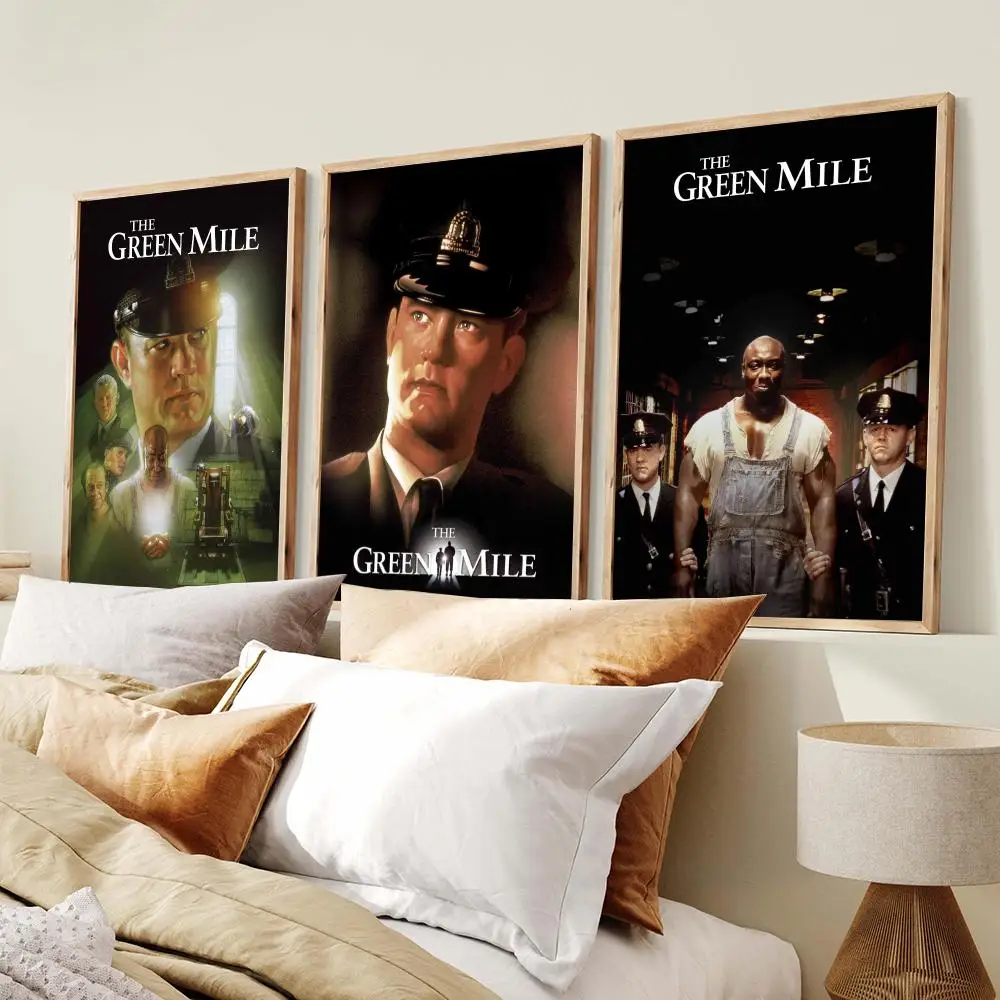 Classic Prison Drama T-The Green Mile Poster Modern Minimalist Wall Art Prints Poster Home Decor Interior Bedroom Living Room