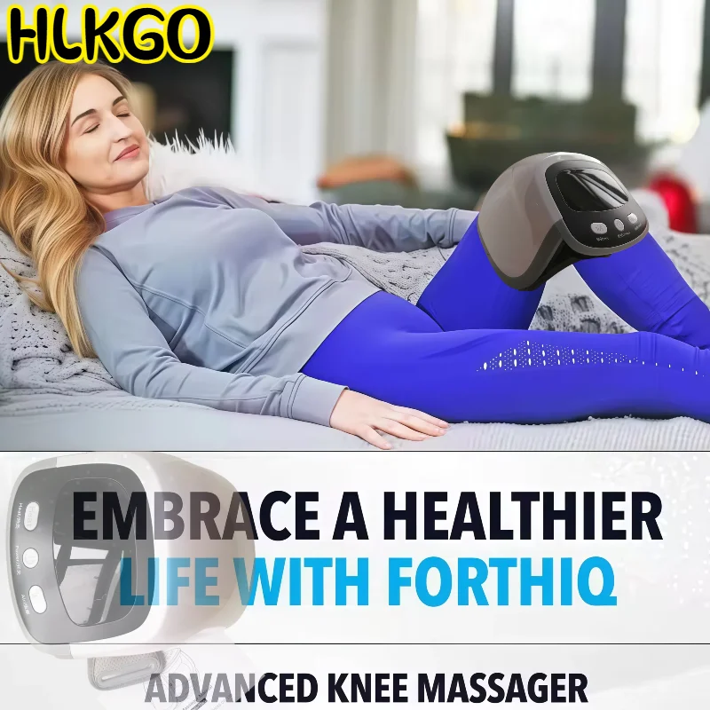 

Глубоко успокаивающий массажер для колена, умный массаж проникновения и разминания красного света для хронической жесткости и опухненных суставов