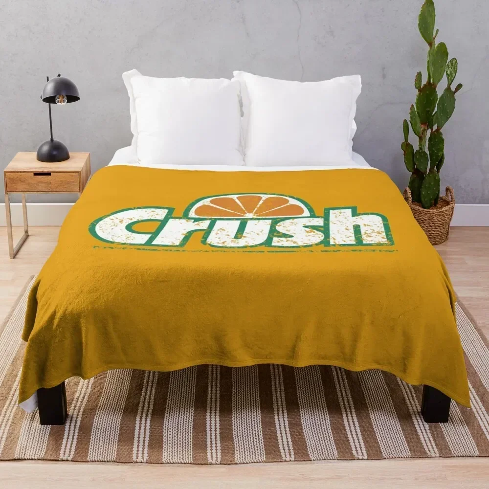 

Crush Soda Throw Blanket Stylish Decor Blanket Gift for Friends Roommate