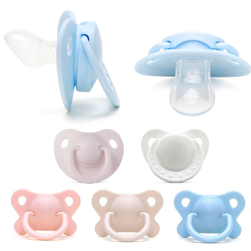 Silicone Baby Pacifier Nipple Teether Pacifier BPA Free Infant Baby Pacifier Food Grade Dummies Newborn Soother for Baby Gift