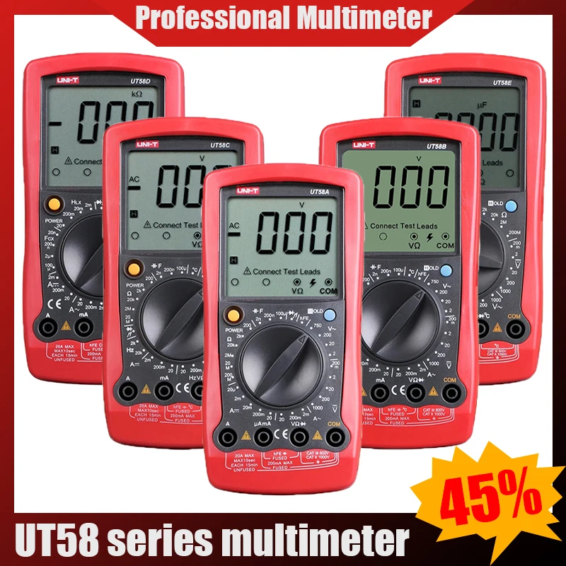 UNI-T UT58 Series D…