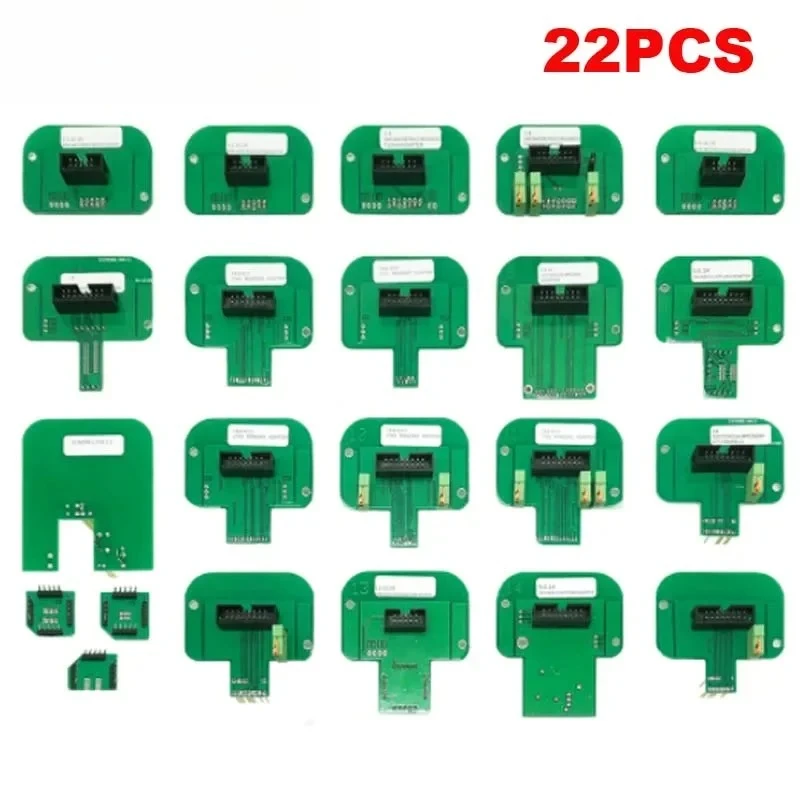 22個入りbdmアダプターフルセット-ktag-kess-fgtech-bdm100プログラマー用プローブアダプター-ecu-rampチップチューニングツール-ブートローダーst10xx対応