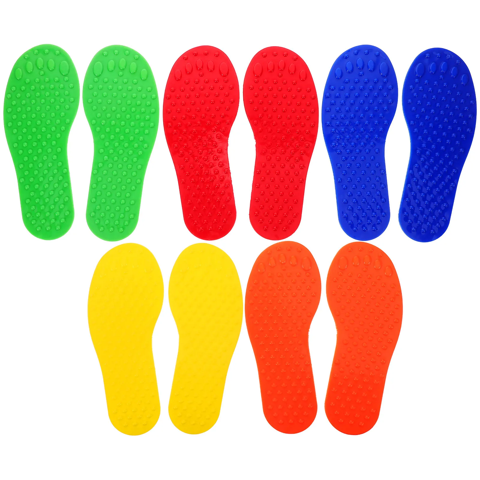 5-paia-di-marcatori-sensoriali-tattili-a-forma-di-piedi-per-asilo-e-casa-forniture-per-allenamento-di-coordinazione-ed-equilibrio-grandi-marcatori-colorati-per-pavimento-palestra