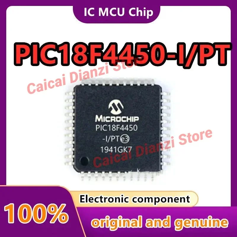 PIC18F4450-I/PT PIC18F4450-I PIC18F4450 PIC18F PIC18 TQFP-44 PIC IC MCU رقاقة 1 قطعة/الوحدة