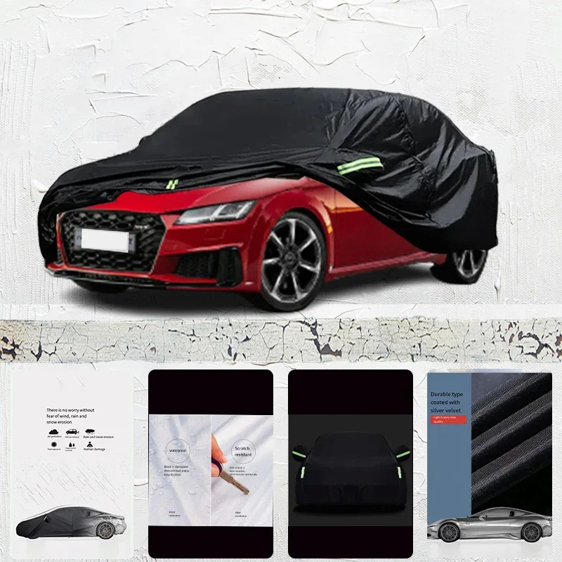 

For Audi-TTS Auto Anti snow Anti dust Anti-uv Anti peeling paint And Anti Rainwater 210t car cover Car cover protection