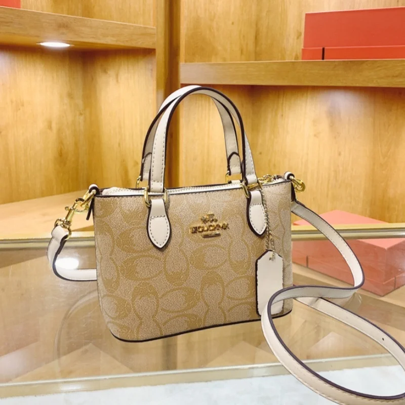 

2026 New Luxury French Printed Women Handbag Trendy Versatile Shoulder Bag Crossbody Bag Fashion Daily Outdoor Casual Storage Pu