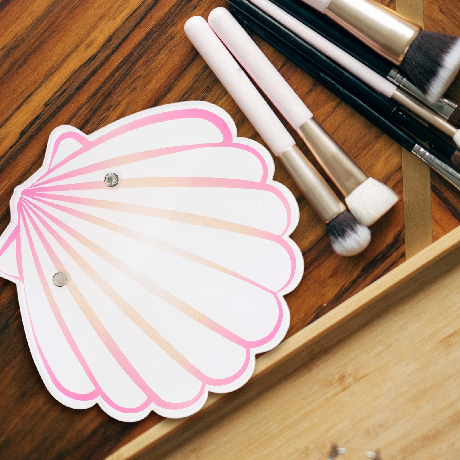 Shell Lash Tray Acryl Wimper Extension Board Duurzaam Glad Oppervlak Voor Lijm Verf Opslag Make-up Tool Schoonheidssalon