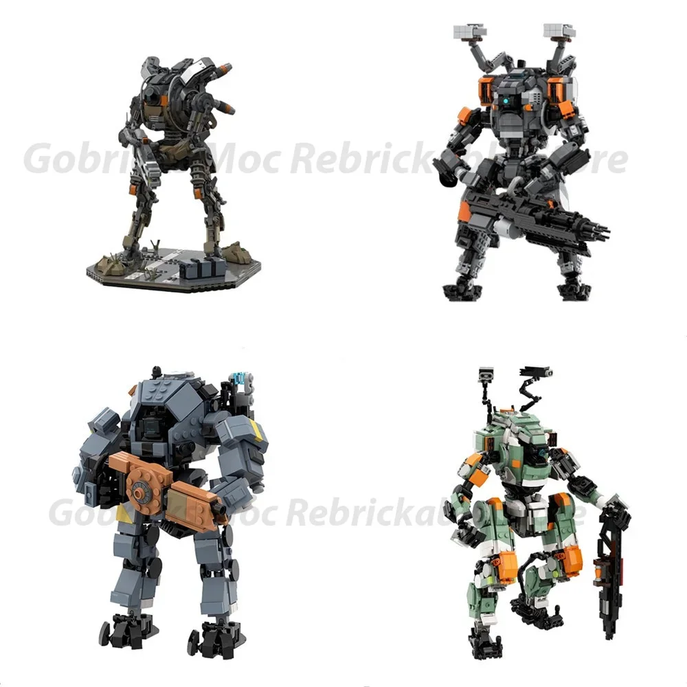 MOC Titanfalls Bricks Pioneer Titan Apex Titanfall 2 Northstar lon