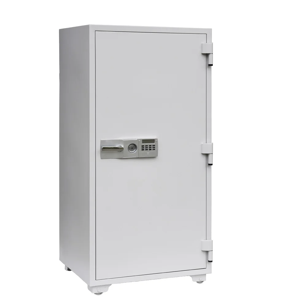 High-security heavy-duty fireproof media and data safe with numeric keypad lock