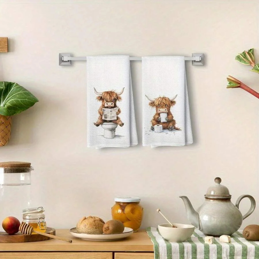 2 Stück, Zeitungs-Küchentücher – Home Cooking Is The Best Bewertung und Preis