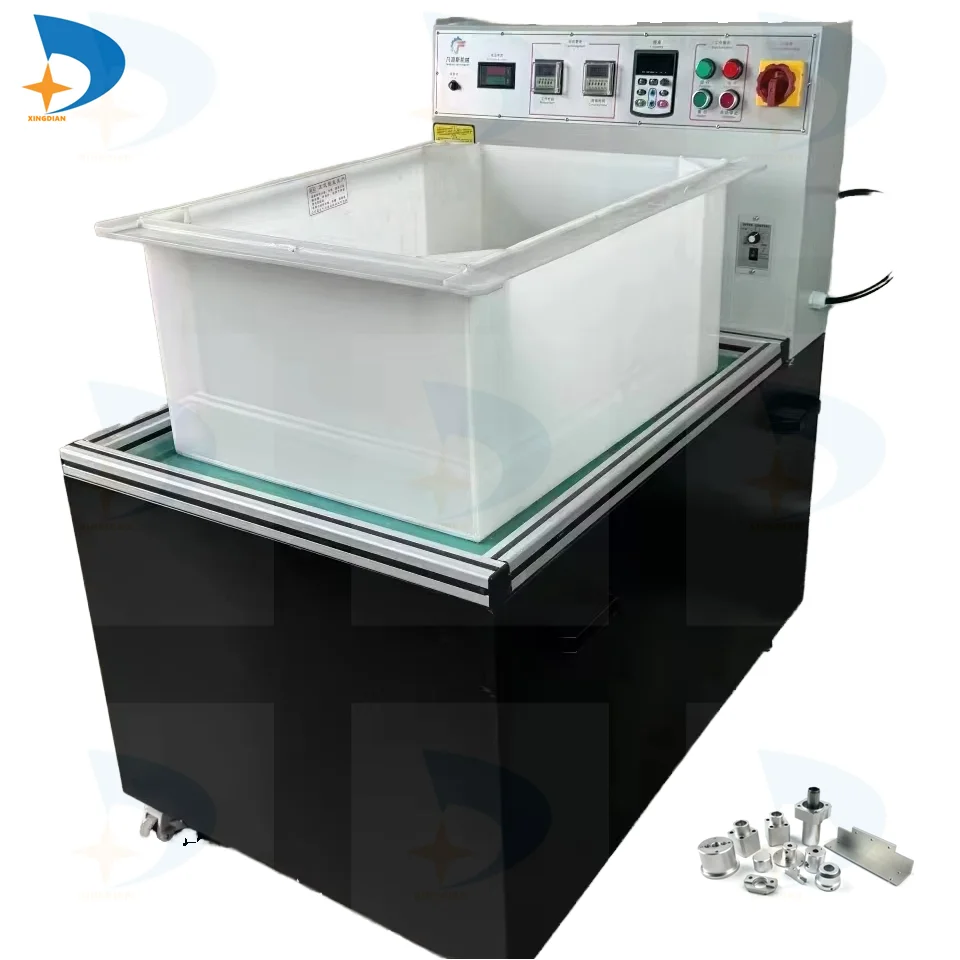 Magnetic Grinding & Polishing Machine with New Motor Bearing for Deburring Metal Components