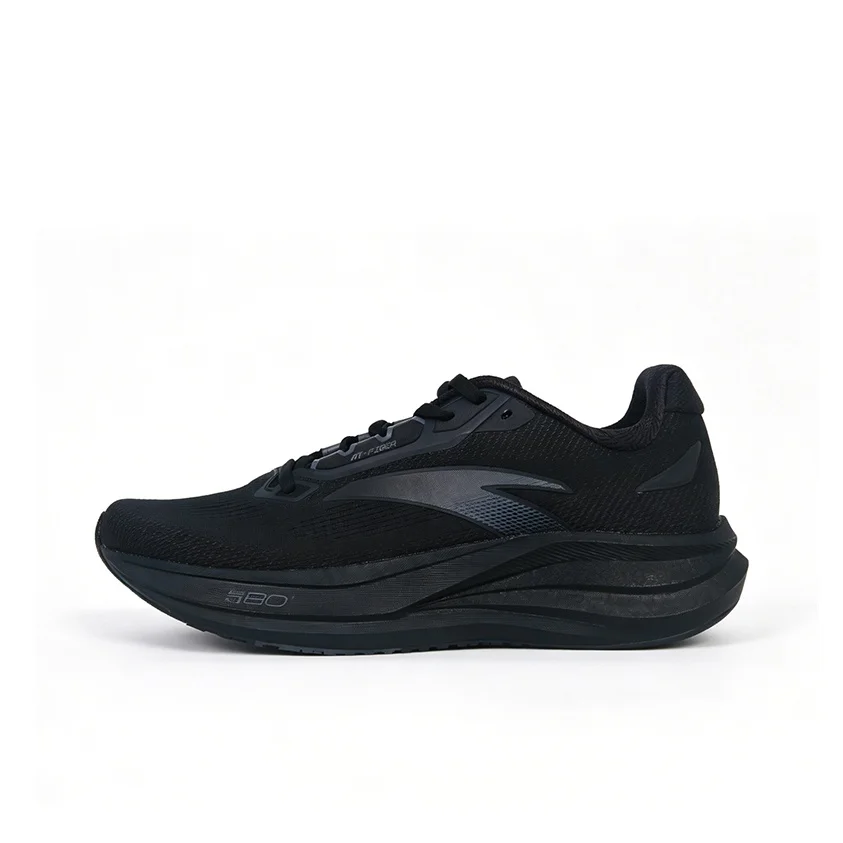 Chaussures de course ANTA Champion 5 pour hommes, coupe basse, noires
