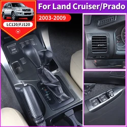 Handle Gearbox Cover Air Outlet Decoration For Toyota Land Cruiser Prado 120 Lc120 Fj120 2003-2009 Interior Upgraded Accessories