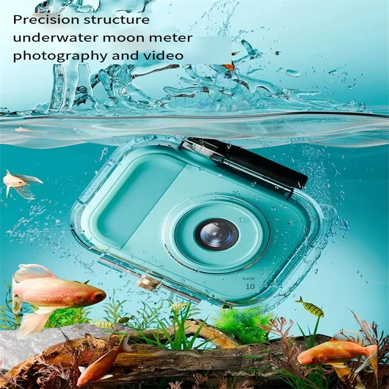 كاميرا صغيرة مقاومة للماء للأطفال ، تصوير رقمي عالي الدقة ، ألعاب فيديو ، طالب ، سفر ، هدايا العيد ، لعبة