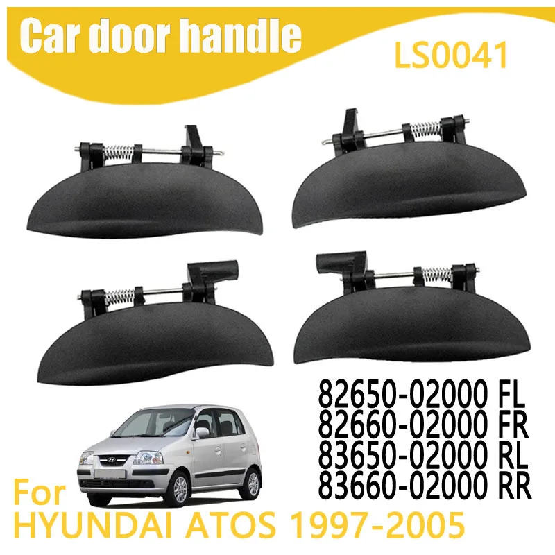 

The exterior door handle is suitable for HYUNDAI ATOS 1997-2005 82650-02000 82650-02000