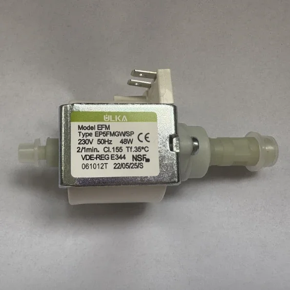 

Suitable for ULKA coffee machine solenoid pump EP5FMGW/SP 48W 230V EP5FMGW