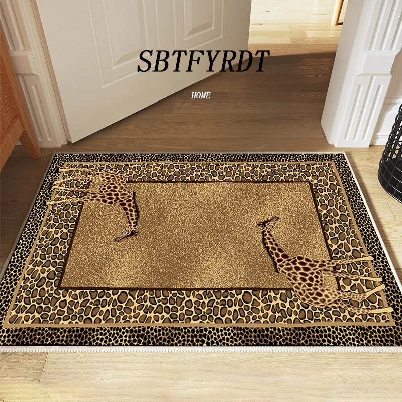 Retro carpet, living room full of carpet, dirt resistant and wear-resistant sofa, coffee table mat, homestay, easy to maintain