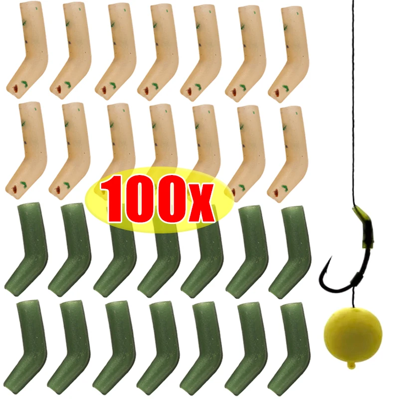 

100PCS Carp Hook Forced Deflection Parts European Bulk Fishing Gear Hook Deflection Fishing Gear Fishing Gear Accessories