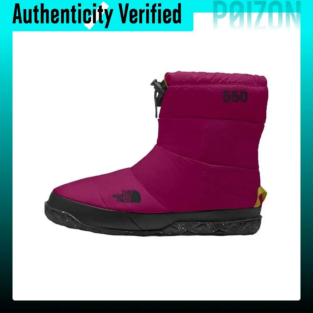 THE NORTH FACE Nuptse Abrasion Resistant Cushioning Crew Snow Boots Women's Rose Red A5LWCKK9
