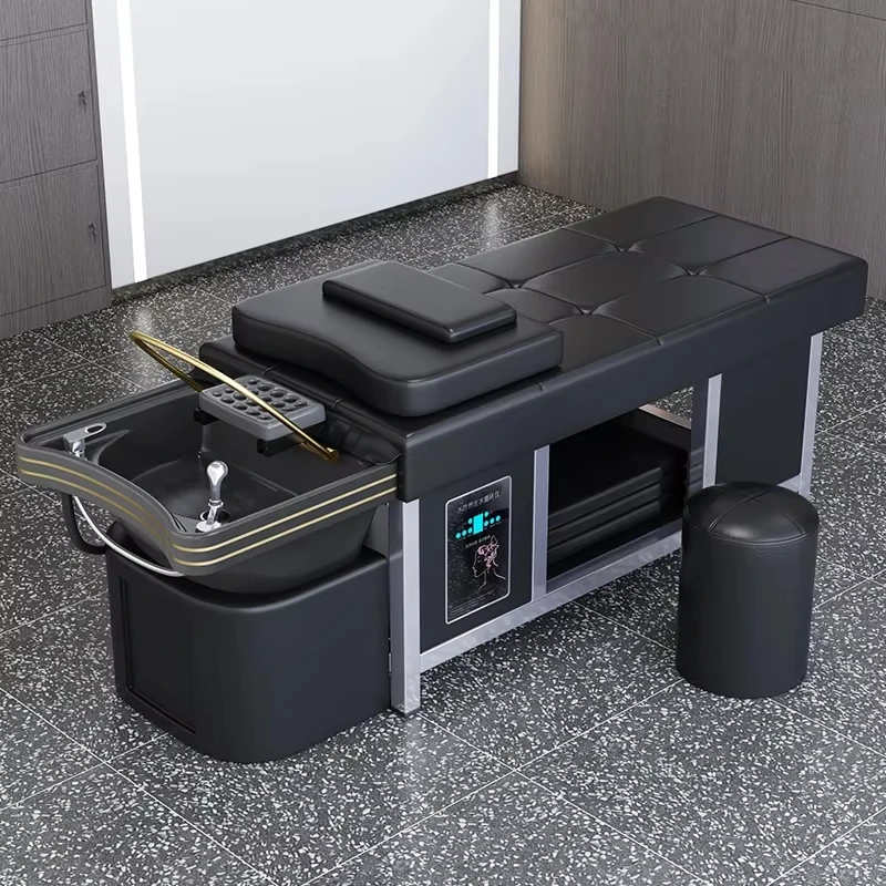 المهنية صالون غسل الشعر كرسي التدليك سرير شامبو سبا رئيس العلاج بالماء تداول الشامبو السرير