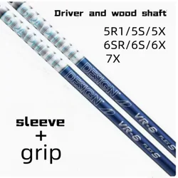 Golf club shaft tou d VR 5/6/7 S/SR/R/X  graphite shaft screwdriver and wooden shaft free assembly sleeve and grip