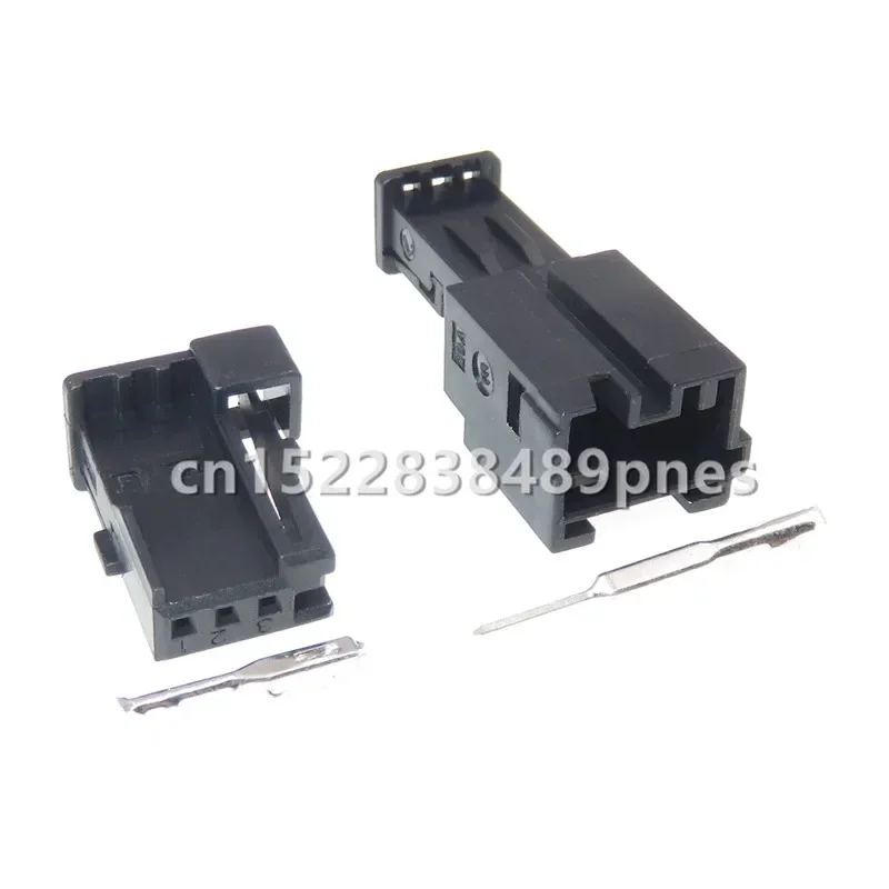 3 Pole Automotive Wire Socket 953698-1 953697-1 Male Female Docking Unsealed Wiring Harness Connector