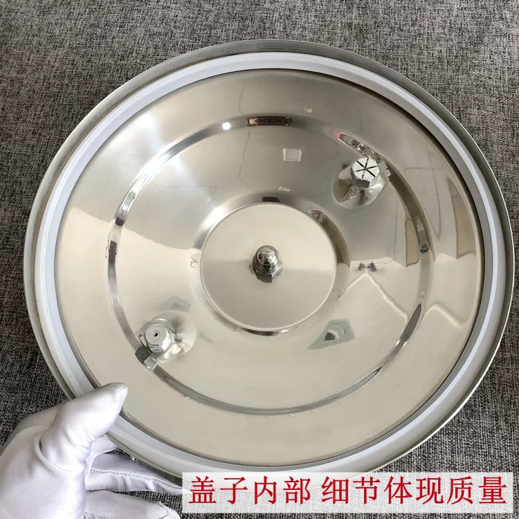 Commercial Large Size Pressure Cooker 15-80L SS#304 Stainless Steel Pressure Cooker Large Capacity Canteen