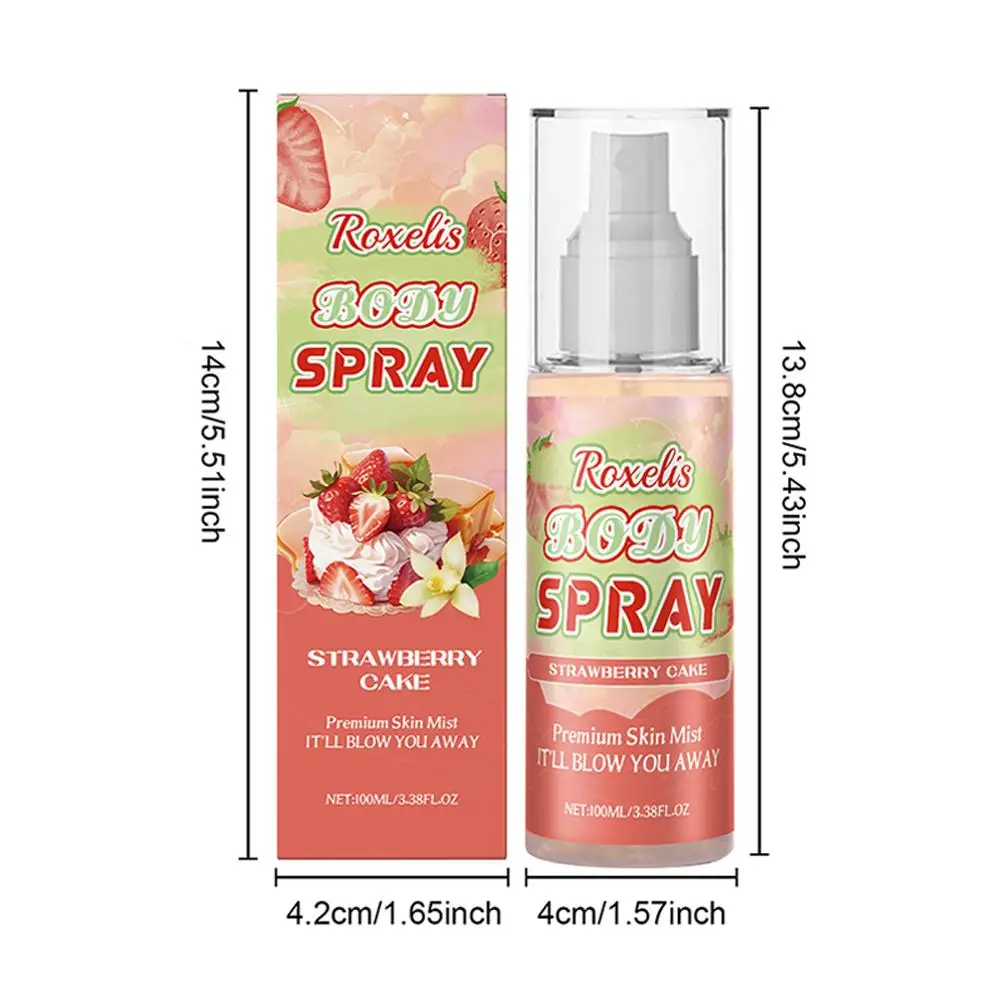 Body Perfume Spray Series Fresh Perfume Soft Perfume To Stay Perfume Multi-level Light Elegant Perfume 100ml Charming Perfume