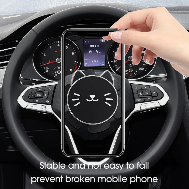 Magnetic Phone Holder in Car Stand Magnet Cellphone Bracket Car Magnetic Holder for Phone for IPhone 12 Pro Max Samsung