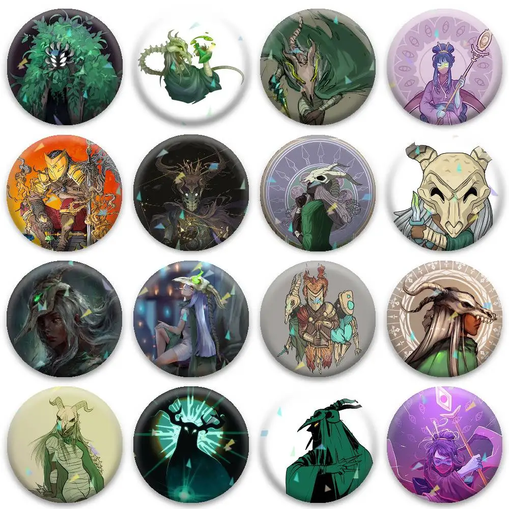 

S-Slay the Spire Badges Niche Design Brooch for Backpack Lapel Pins Creative Accessories